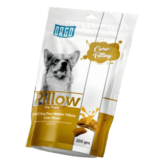 ORGO Pillow Dog Treat Liver Flavor 100gm