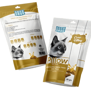 ORGO Pillow CAT Treats with LIVER 80 gm