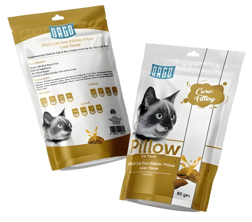 ORGO Pillow CAT Treats with LIVER 80 gm