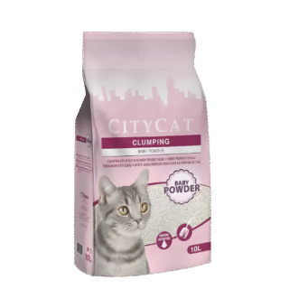 City Cat Litter Baby Powder 10L