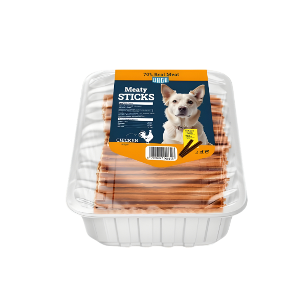 Orgo Chicken Meaty Sticks - Dog Treats (500g)