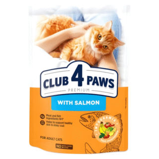 CLUB 4 PAWS  With Salmon adult cat Dry Food 14 kg