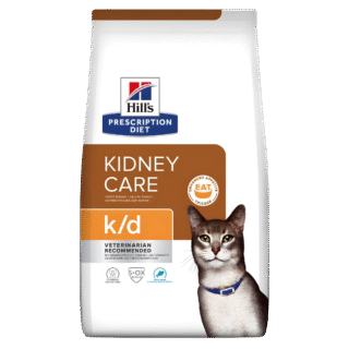Hill's Veterinary K/D Kidney Care Dry Cat Food with Tuna 1.5kg