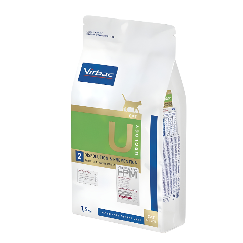 Virbac® Urinary Cat Dry Food Urology Dissolution & Prevention 1.5k