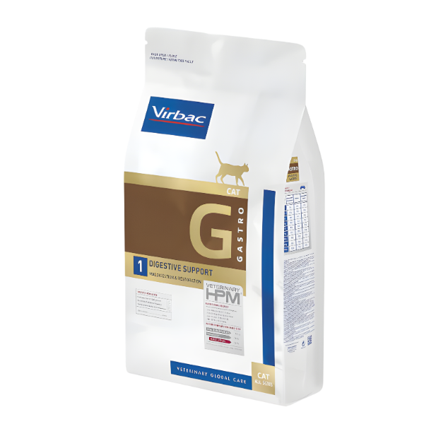 Virbac Veterinary Hpm Cat G Digestive Support - 1.5 Kg