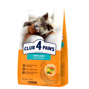 CLUB 4 PAWS Sterilsed adult cat Dry Food  300 g