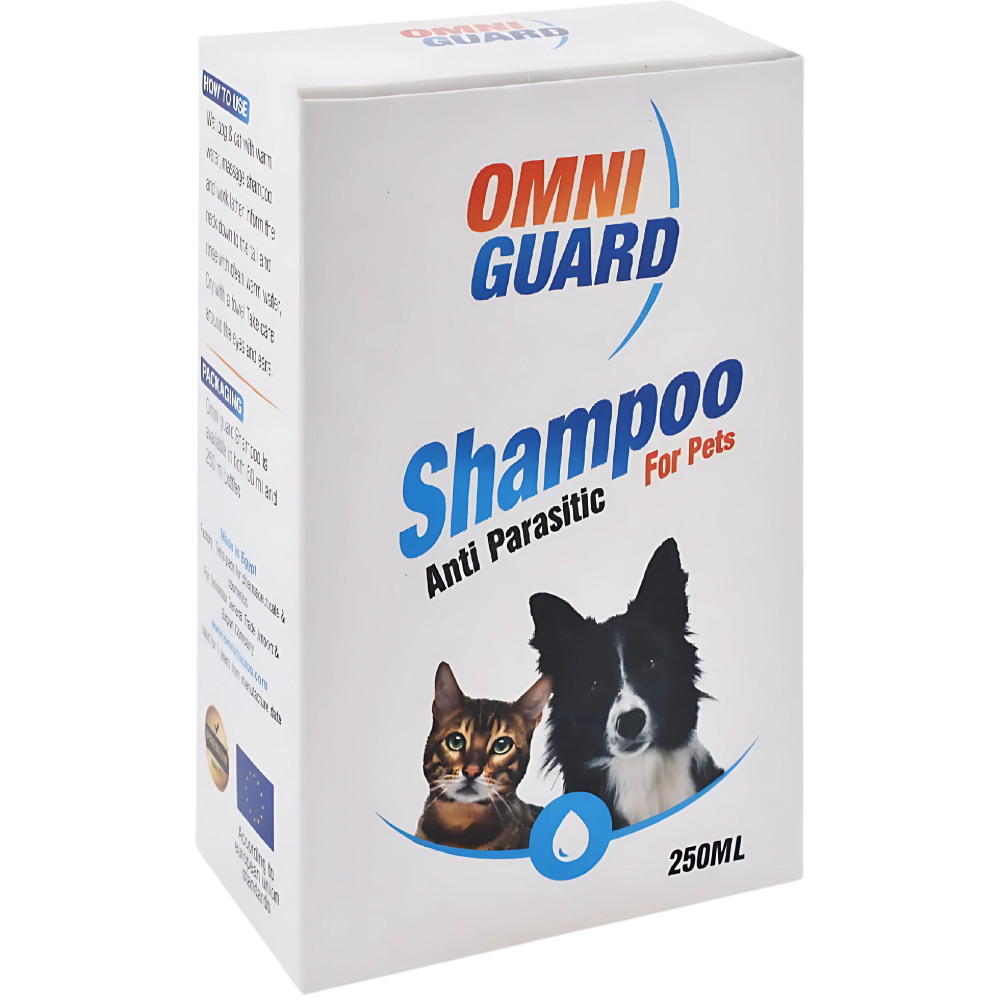 Omni Guard Antiparasitic Pet Shampoo 250 ml