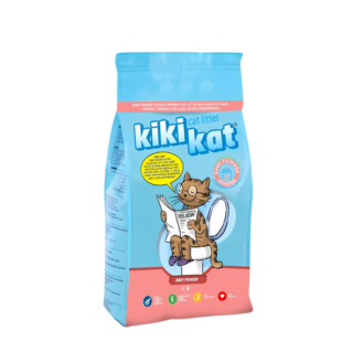 Kiki Kat Cat Litter – Baby Powder 5L