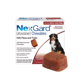 NexGard for Dogs 25-50kg One Chewable tablet