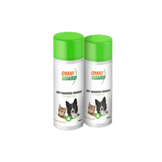 OmniGuard Dry Shampoo Powder For Dogs And Cats - 150 ML