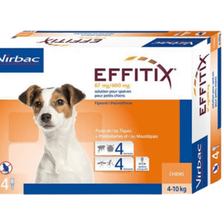 Virbac Effitix Small Dogs (4Kg - 10Kg) X 1 Pipette