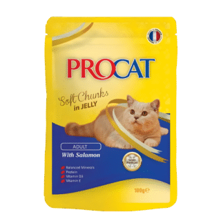 Procat Adult With Salmon In Jelly 100 g