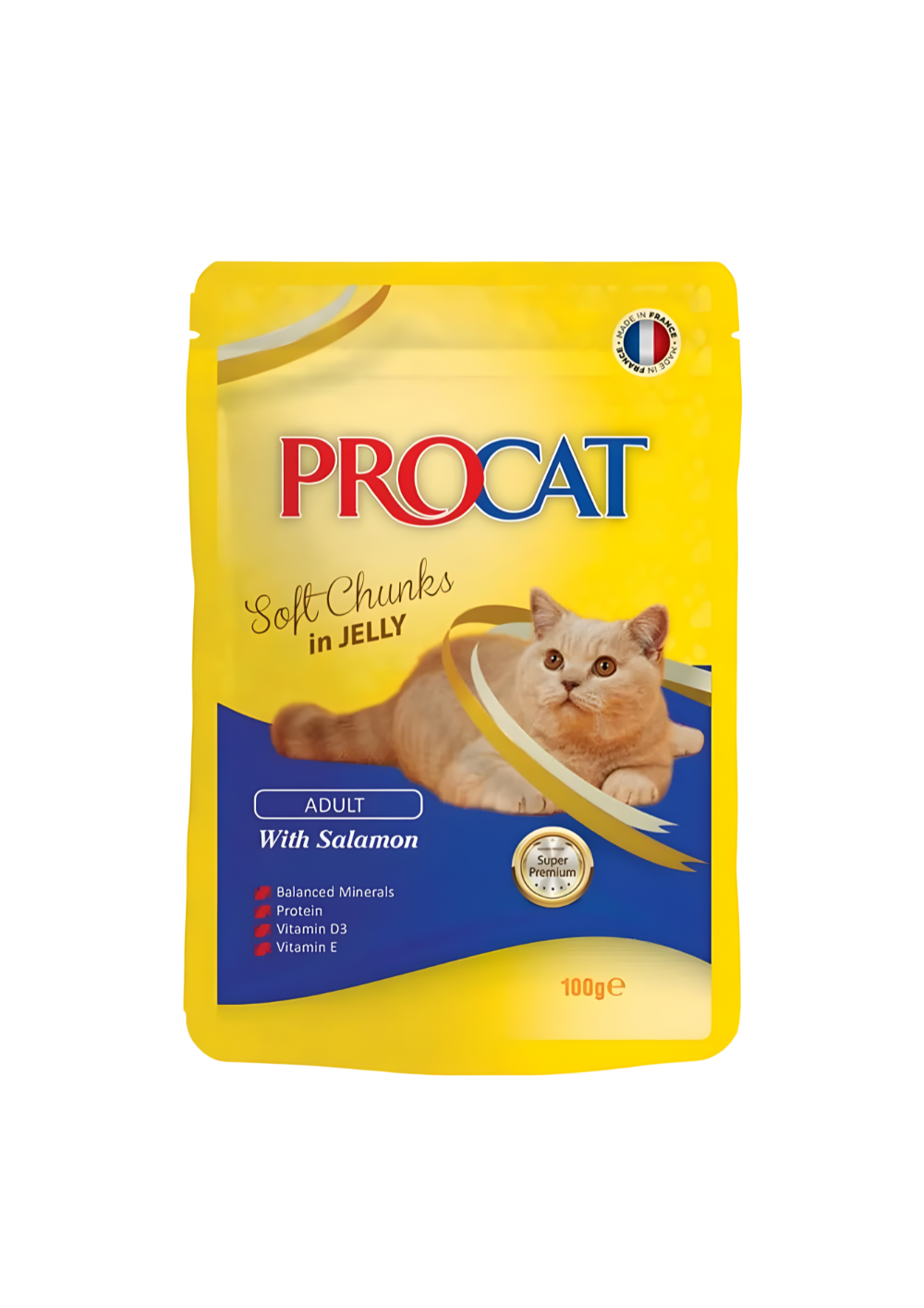 Procat Adult With Salmon In Jelly 100 g