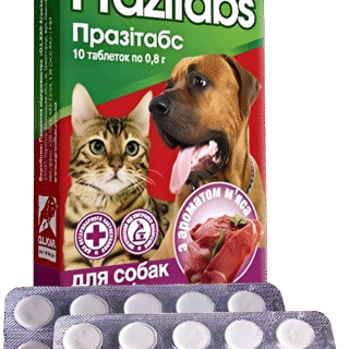 Prazitabs Deworming Tablets for Pets (1 tab)