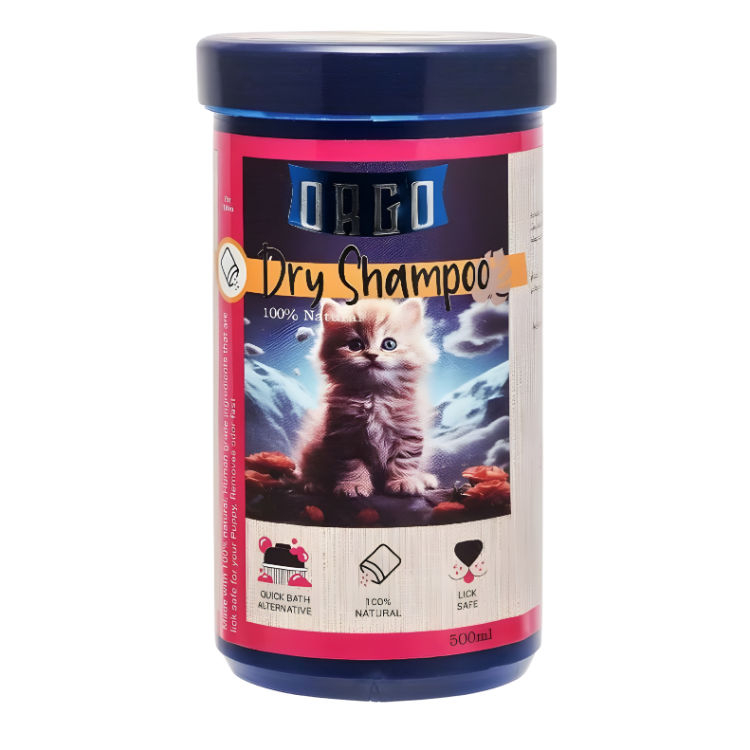 Orgo Dry Shampoo for kitten Cats 500 ml