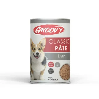 GROOVY DOG CLASSIC PATE400G LIVER