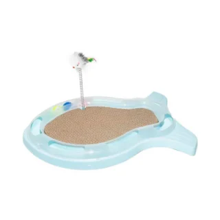 Fish-Shaped Cat Scratch Board