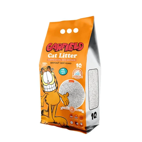 Garfield Bentonite Clumping Litter With Soap 10L