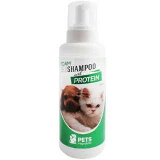 Pets Republic Foam Dry Shampoo with Protein 520 ml