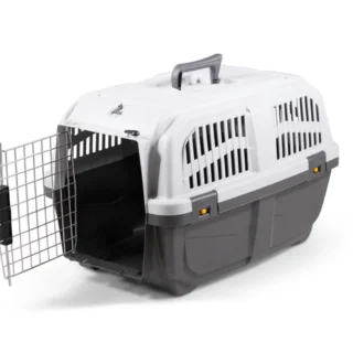 CARRIER PLASTIC SKUDO 3  GREY 60X40X39CM