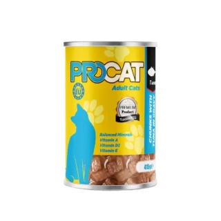 Pro Cat Wet Food For Adult in Chunks in Gravy with Tuna 415G