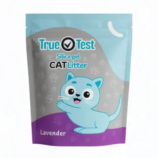 True Test Silica Gel Crystal Cat Litter (10L)  Lavender