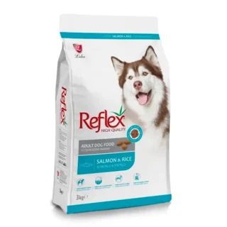 Reflex Adult Dog Food with Salmon and Rice 3kg