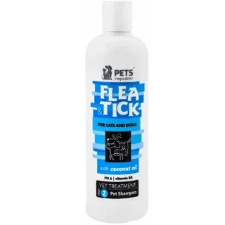 Pets Republic Eco-Friendly Step 2 Flea & Tick Shampoo with Coconut500 ml
